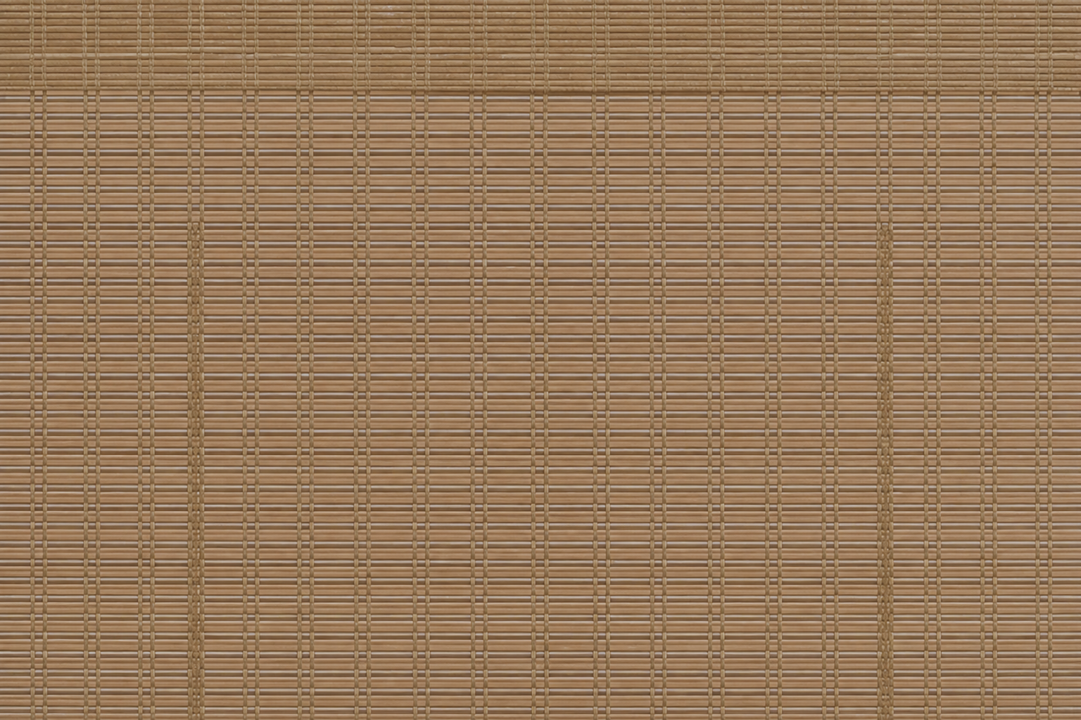 Ceylon Chestnut bamboo roman shade