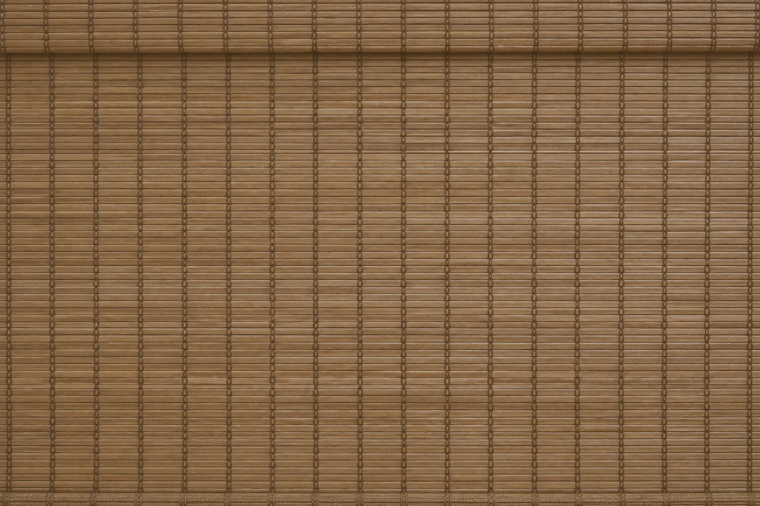 Highfield Teak bamboo roman shade
