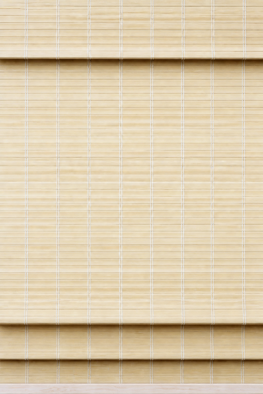 Natural bamboo roman shade
